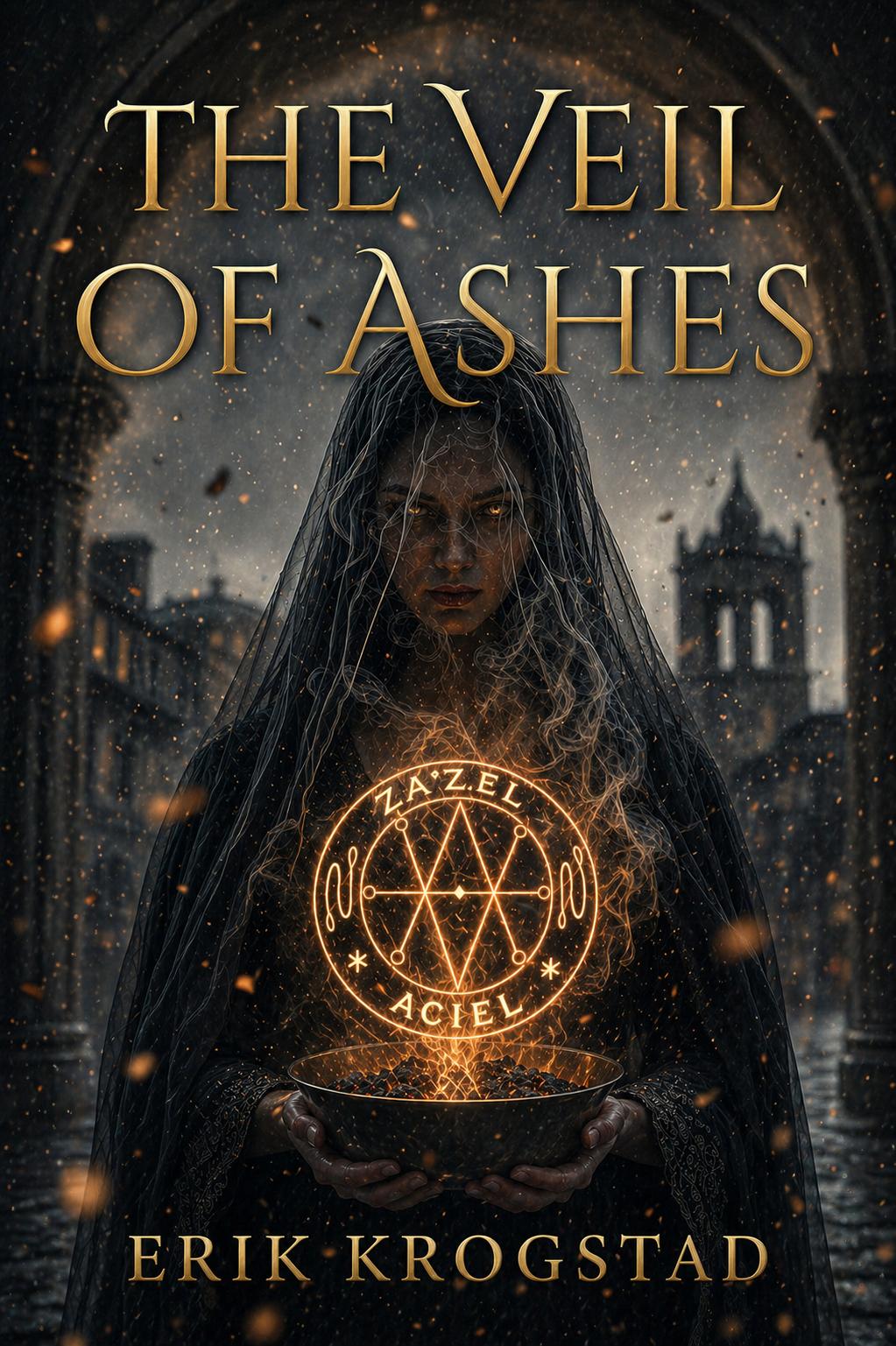 The Veil of Ashes by Erik Krogstad - Book Cover